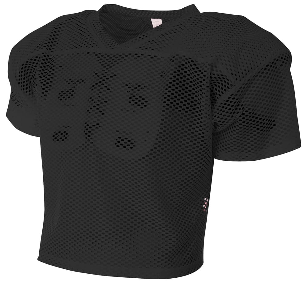 A4 All Porthole Practice Jersey - BLACK - front