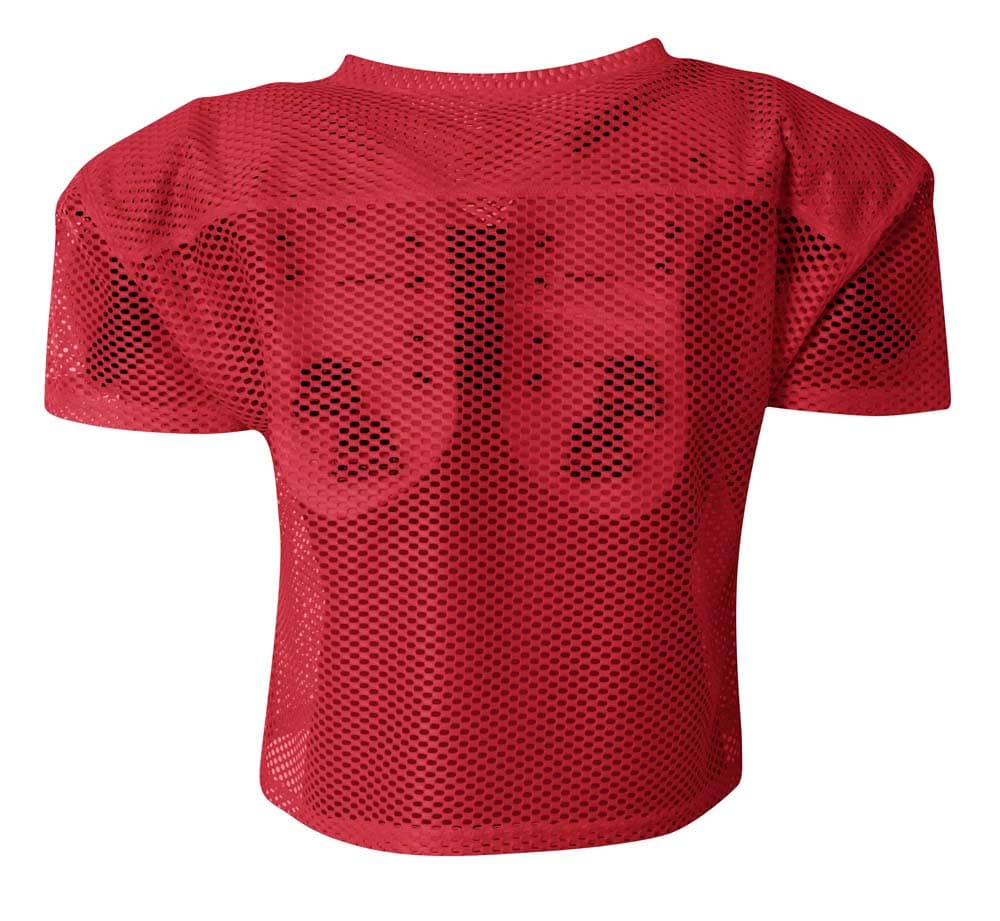 A4 All Porthole Practice Jersey - CARDINAL - back