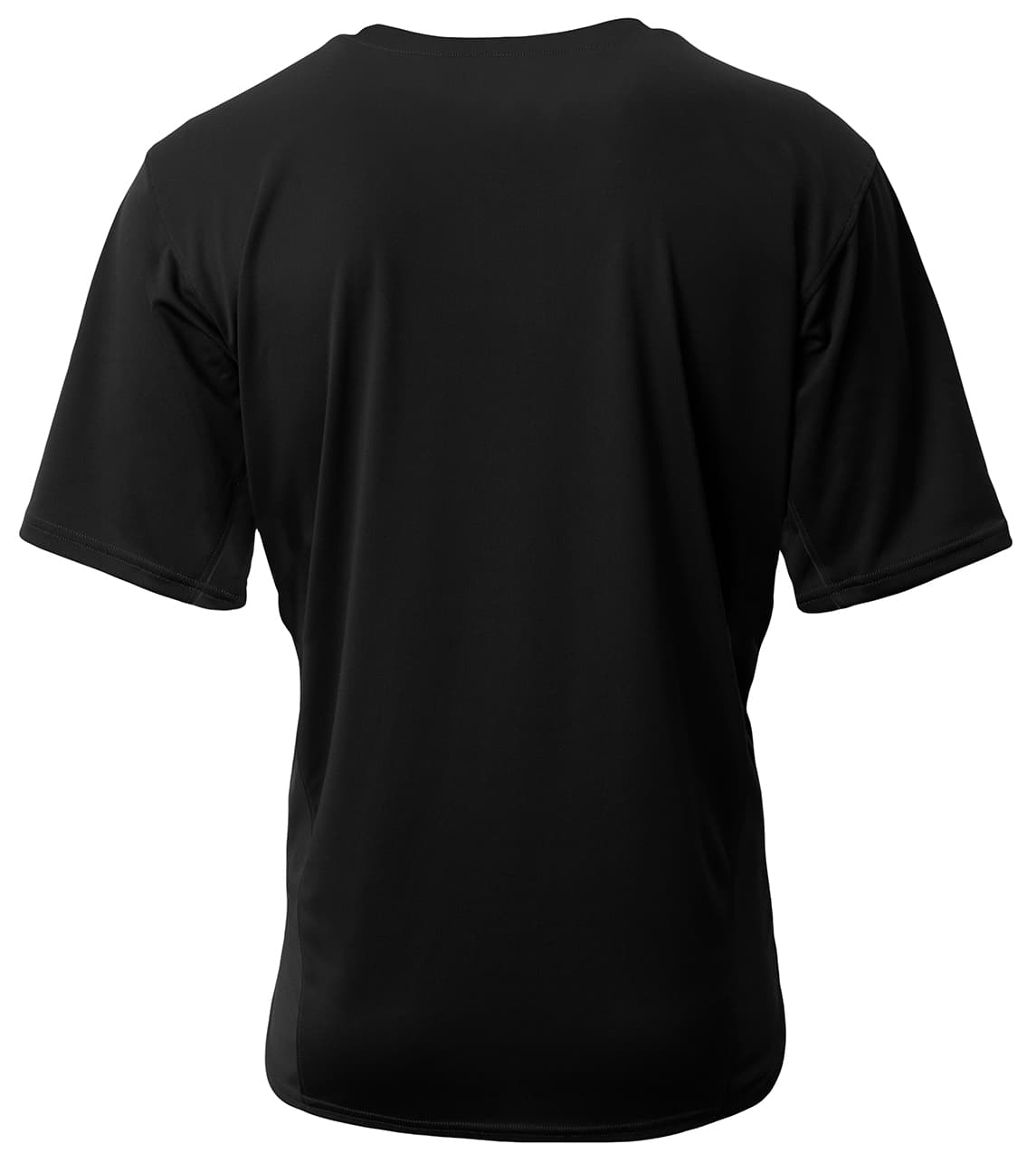 A4 Youth Pro DNA Baseball Jersey - BLACK - back