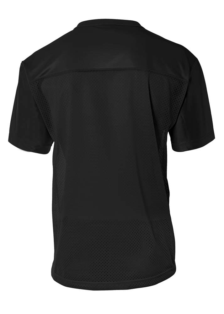 A4 Fan and Flag Jersey - BLACK - back