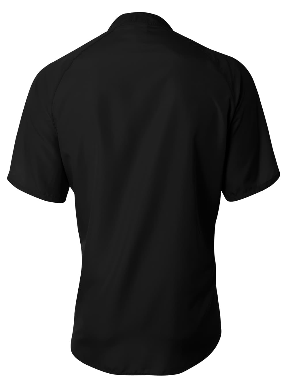 A4 Batting Jacket - BLACK - back