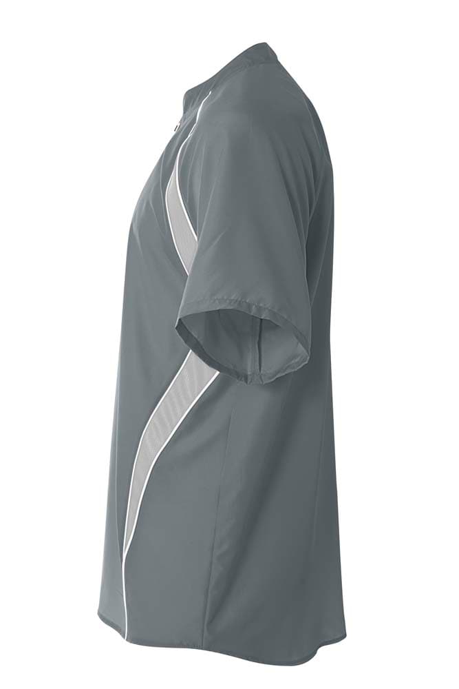 A4 Batting Jacket - GRAPHITE - side