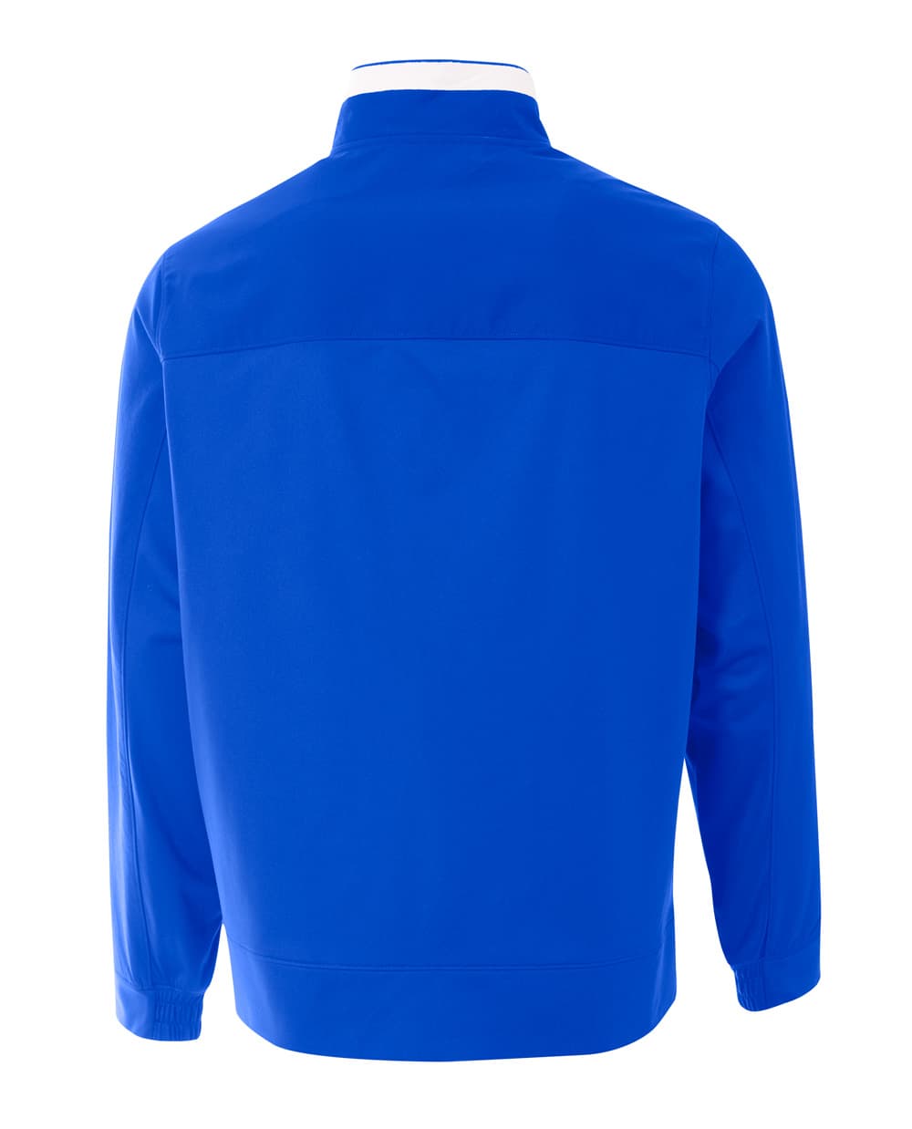 A4 Youth League Full Zip Warm Up Jacket - ROYAL/WHITE - back