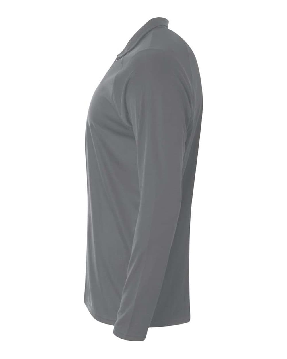 A4 Youth Daily Quarter Zip - GRAPHITE - side