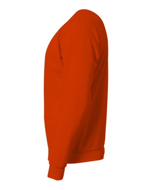 A4 Sprint Fleece Sweatshirt - ATHLETIC ORANGE - side