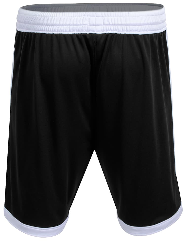 A4 Youth Sprint Basketball Shorts - BLACK/WHITE - back