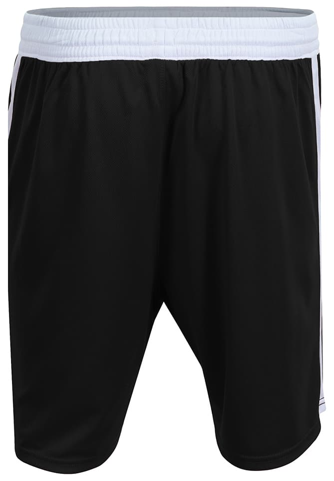 A4 Youth Defender Basketball Shorts - BLACK/WHITE - back
