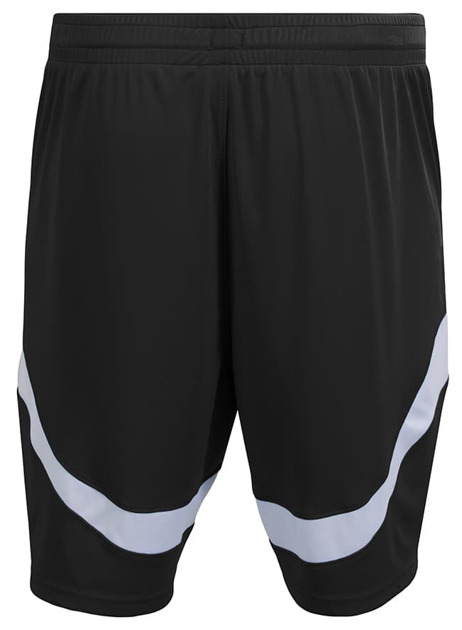 A4 Youth Step Back Basketball Shorts - BLACK/WHITE - back