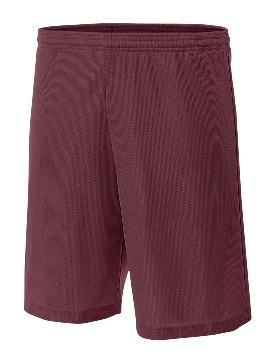 A4 Lined Micromesh Short - CARDINAL - front