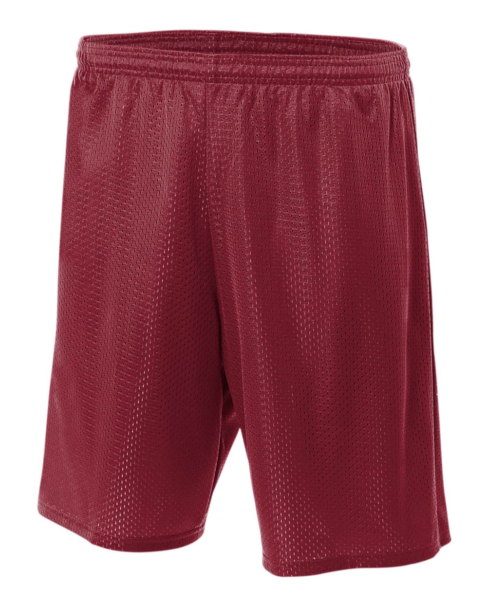 A4 Lined Tricot Mesh Shorts - CARDINAL - front