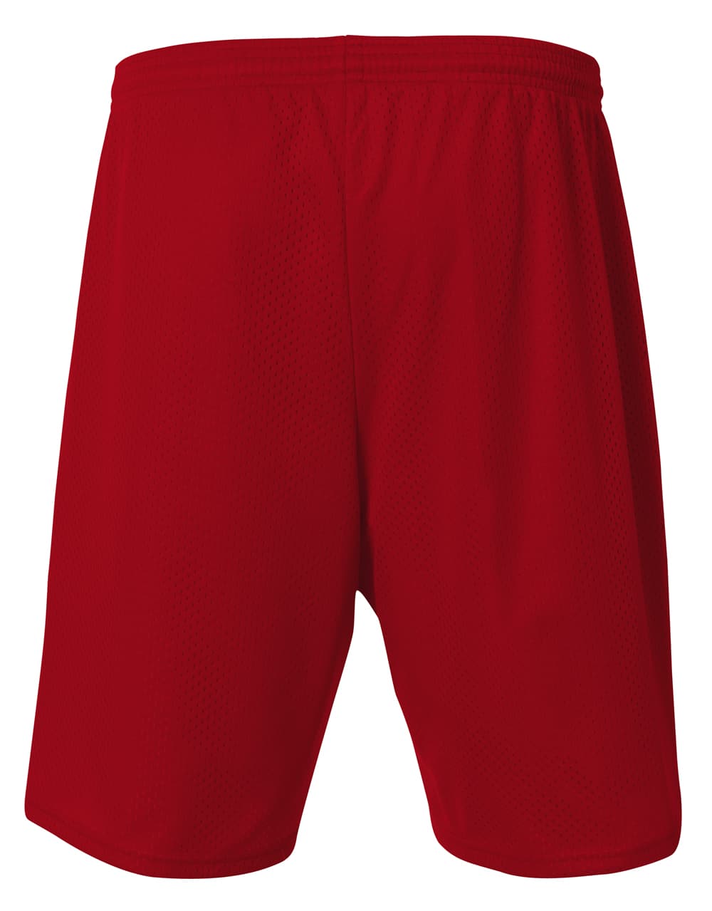A4 Lined Tricot Mesh Shorts - CARDINAL - back