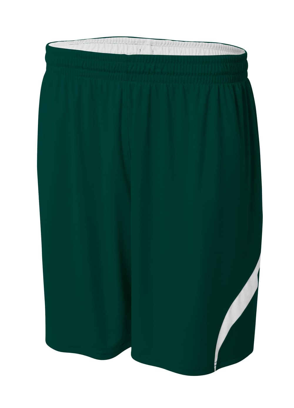 A4 Double Double Short - FOREST/WHITE - front