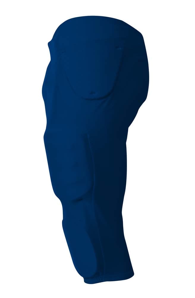 A4 Integrated Zone Football Pant - NAVY - side