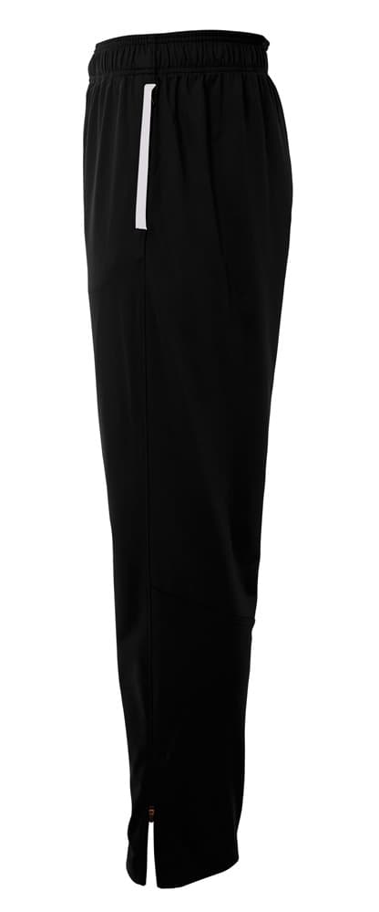 A4 Youth League Warm Up Pant - BLACK/WHITE - side