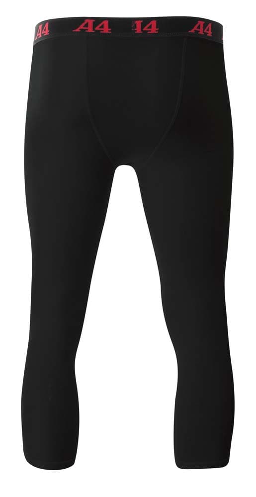 A4 Compression Tight - BLACK - back