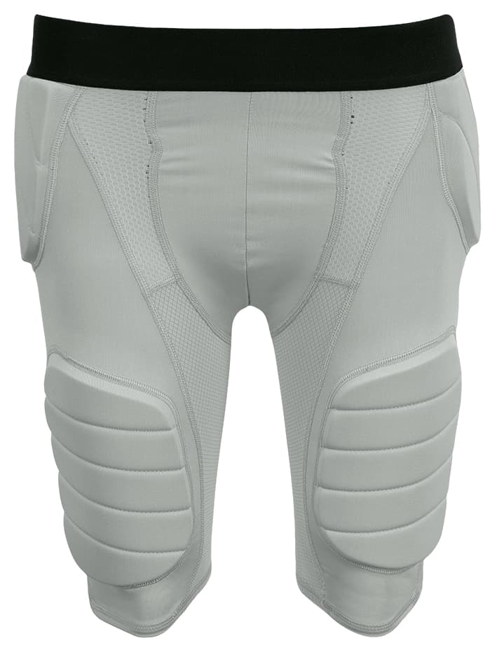 A4 Youth Football Girdle - SILVER - front