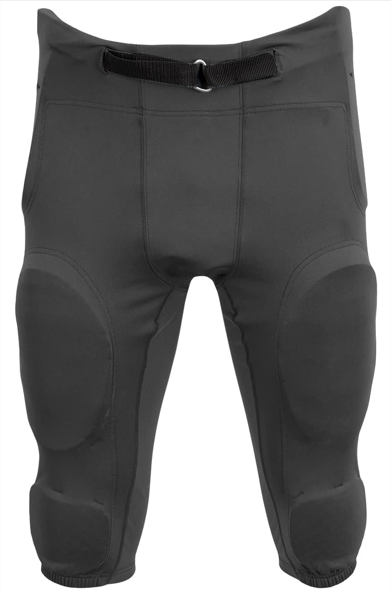 A4 Youth Integrated Football Pant - GRAPHITE - front