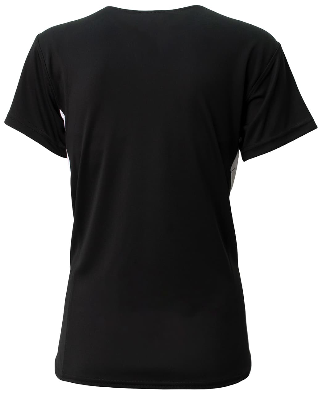 A4 Girl's Pro DNA Softball Jersey - BLACK/WHITE - back