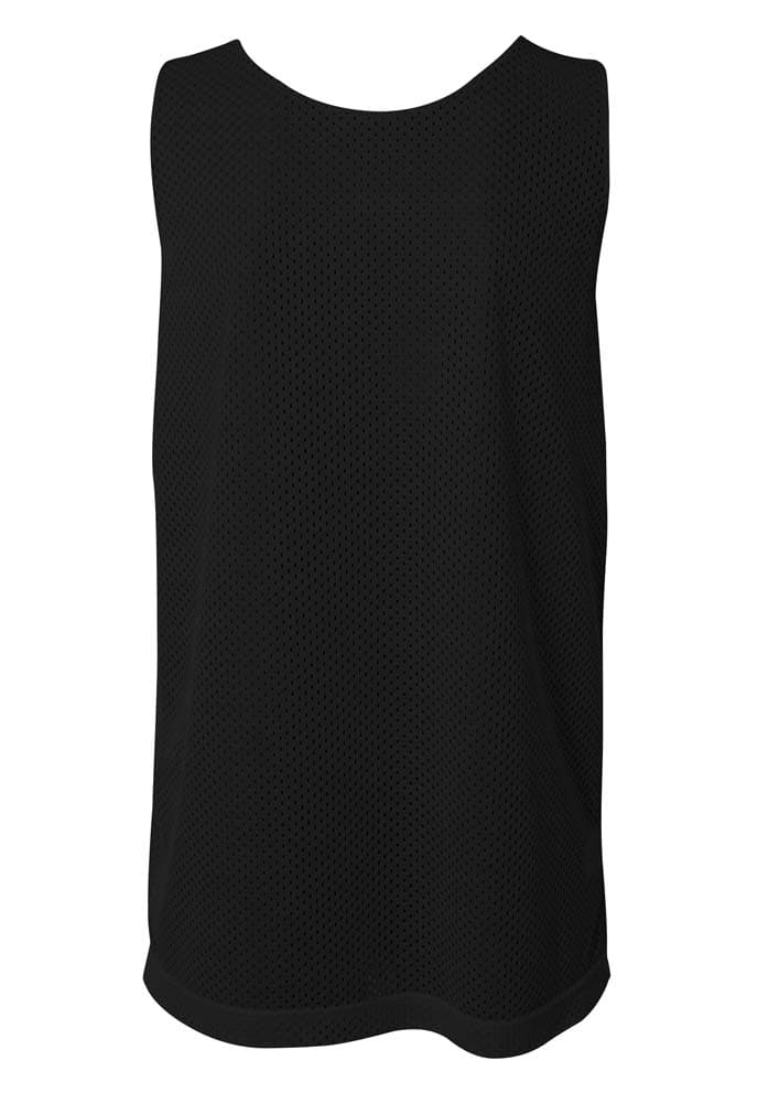 A4 Reversible Mesh Tank - BLACK/WHITE - back