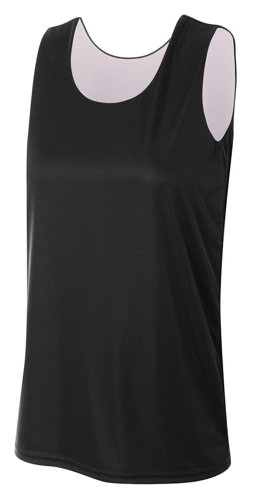 A4 Reversible Jump Jersey - BLACK/WHITE - front