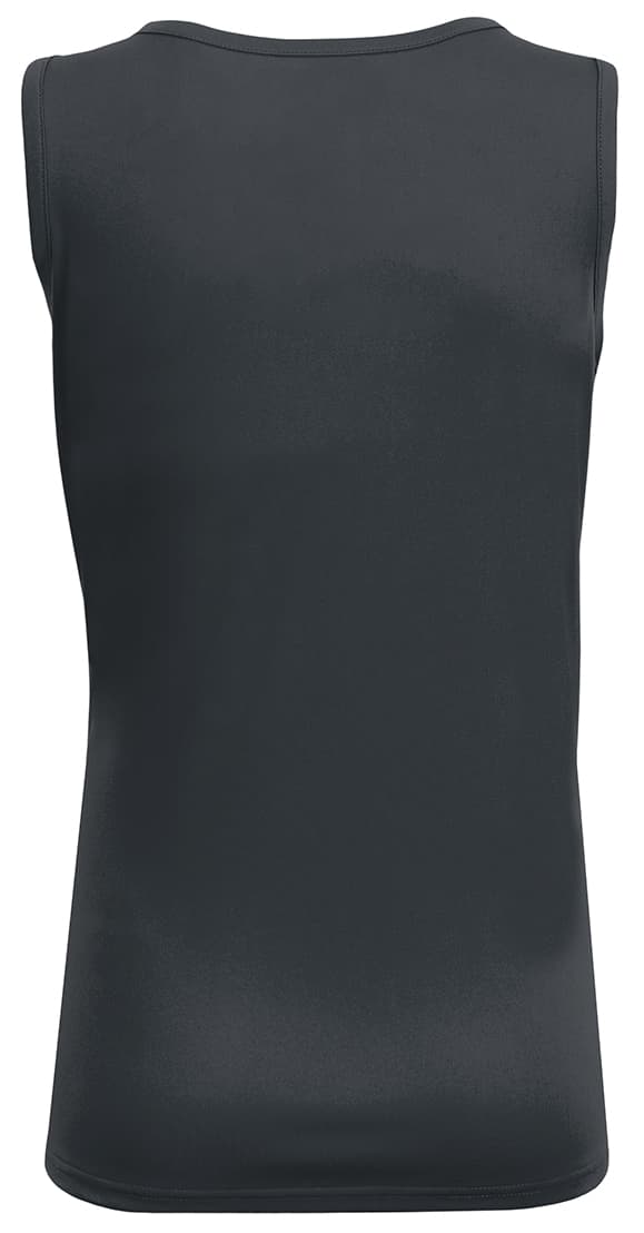 A4 Sprint Athletic Tank - GRAPHITE - back