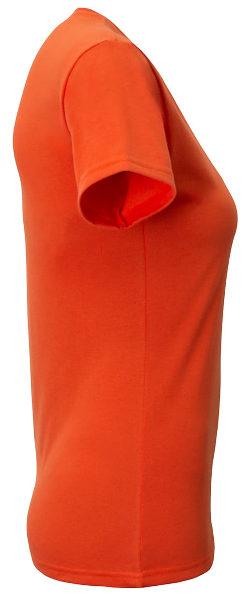A4 Softek Short Sleeve Tee - ATHLETIC ORANGE - side