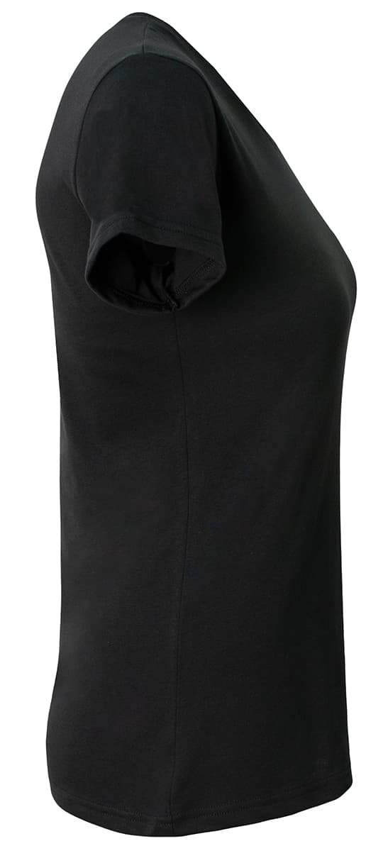 A4 Softek Short Sleeve Tee - BLACK - side