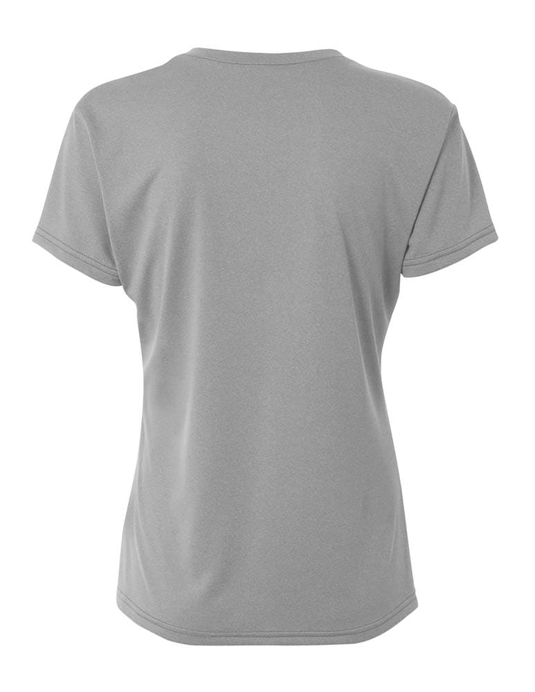 A4 Topflight Heather Tee - ATHLETIC HEATHER - back