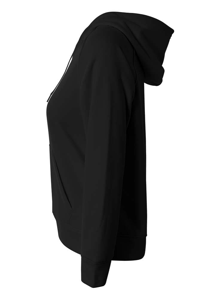 A4 Tech Fleece Hoodie - BLACK - side