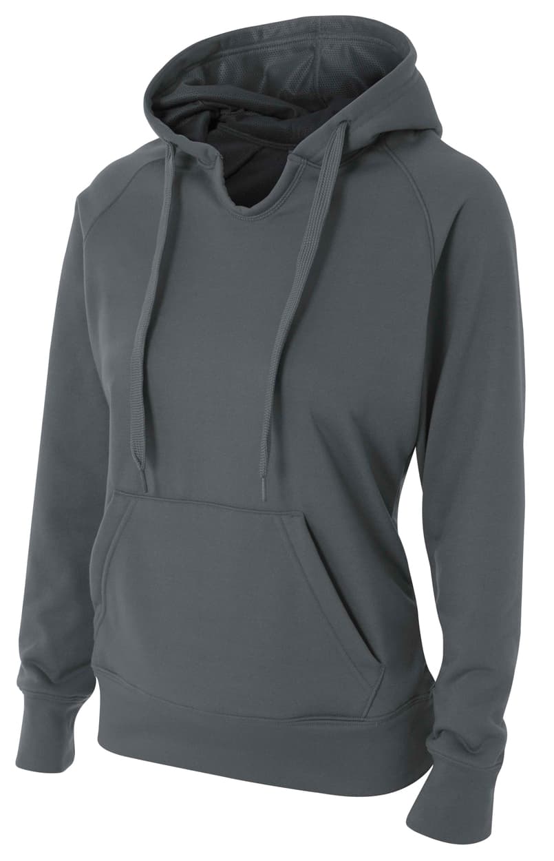 A4 Tech Fleece Hoodie - GRAPHITE - front