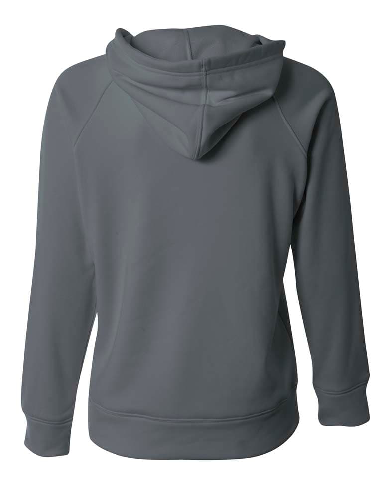 A4 Tech Fleece Hoodie - GRAPHITE - back