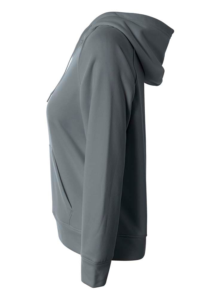 A4 Tech Fleece Hoodie - GRAPHITE - side