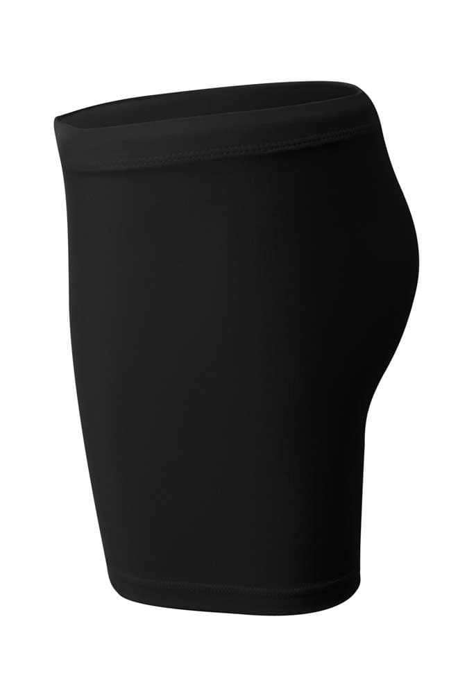 A4 4" Compression Short - BLACK - side