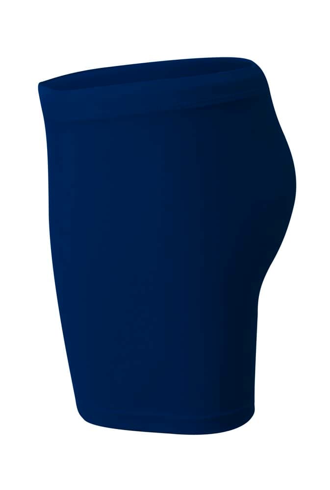 A4 4" Compression Short - NAVY - side