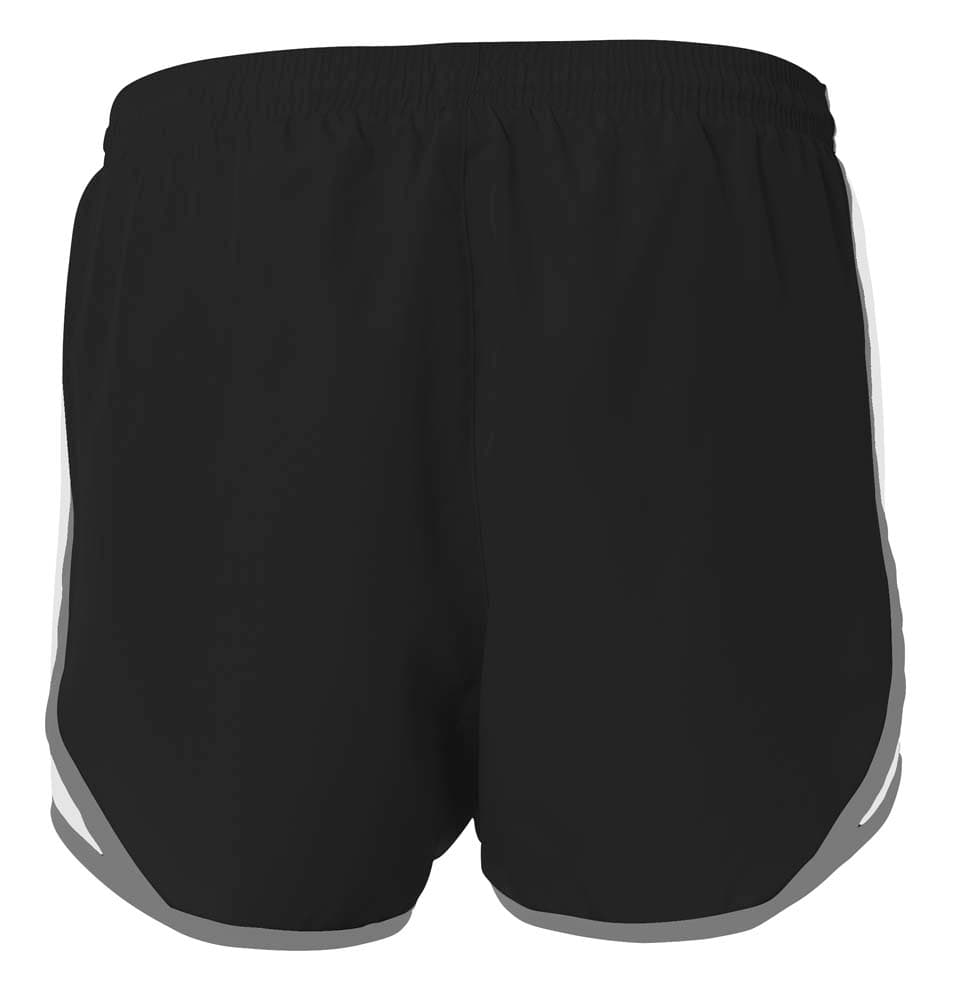 A4 3" Speed Short - BLACK/WHITE - back