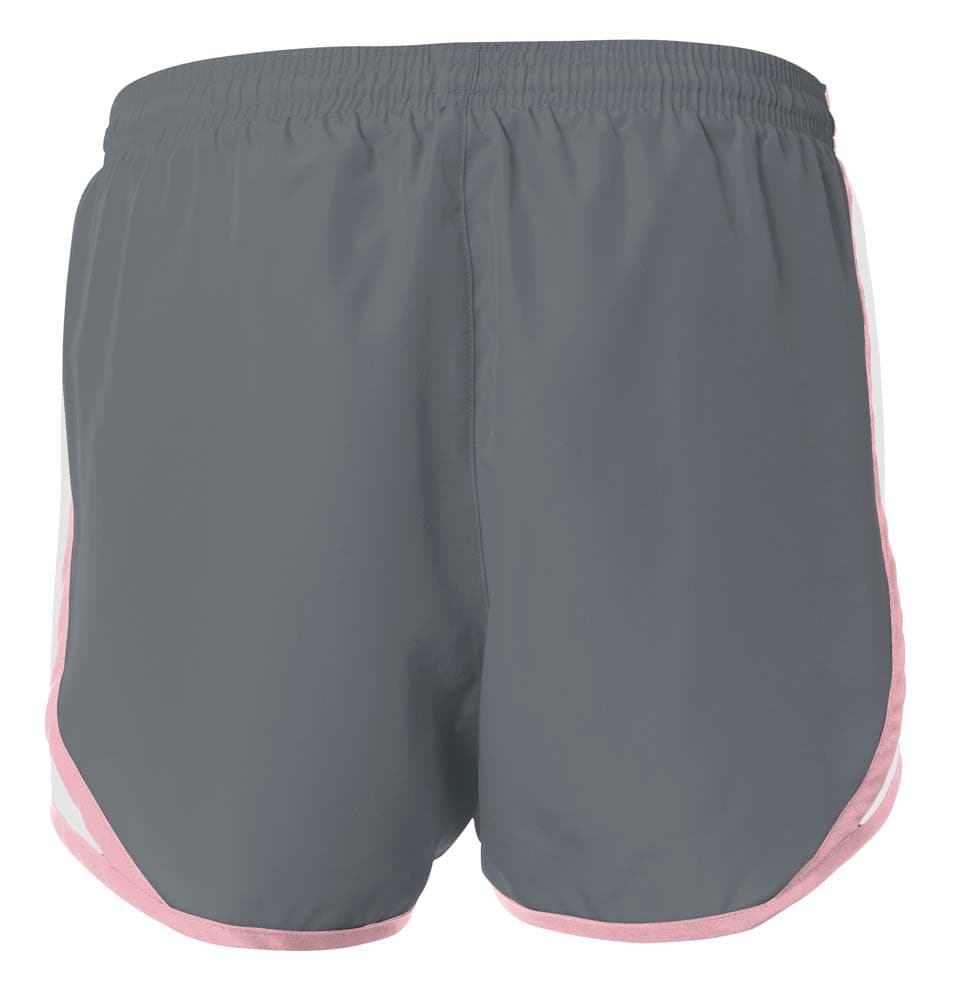 A4 3" Speed Short - GRAPHITE/PINK - back