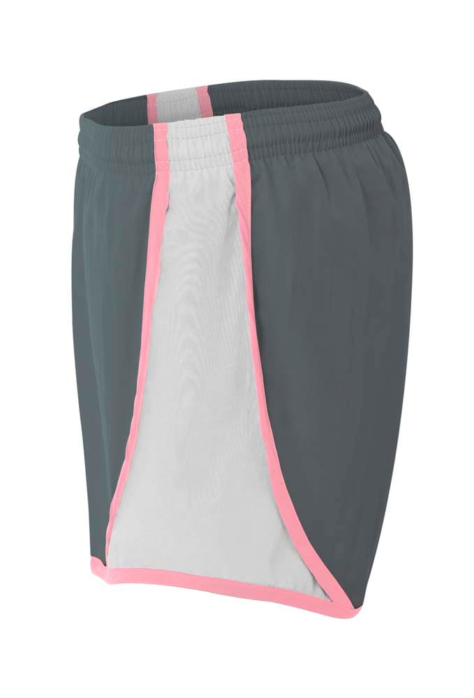 A4 3" Speed Short - GRAPHITE/PINK - side