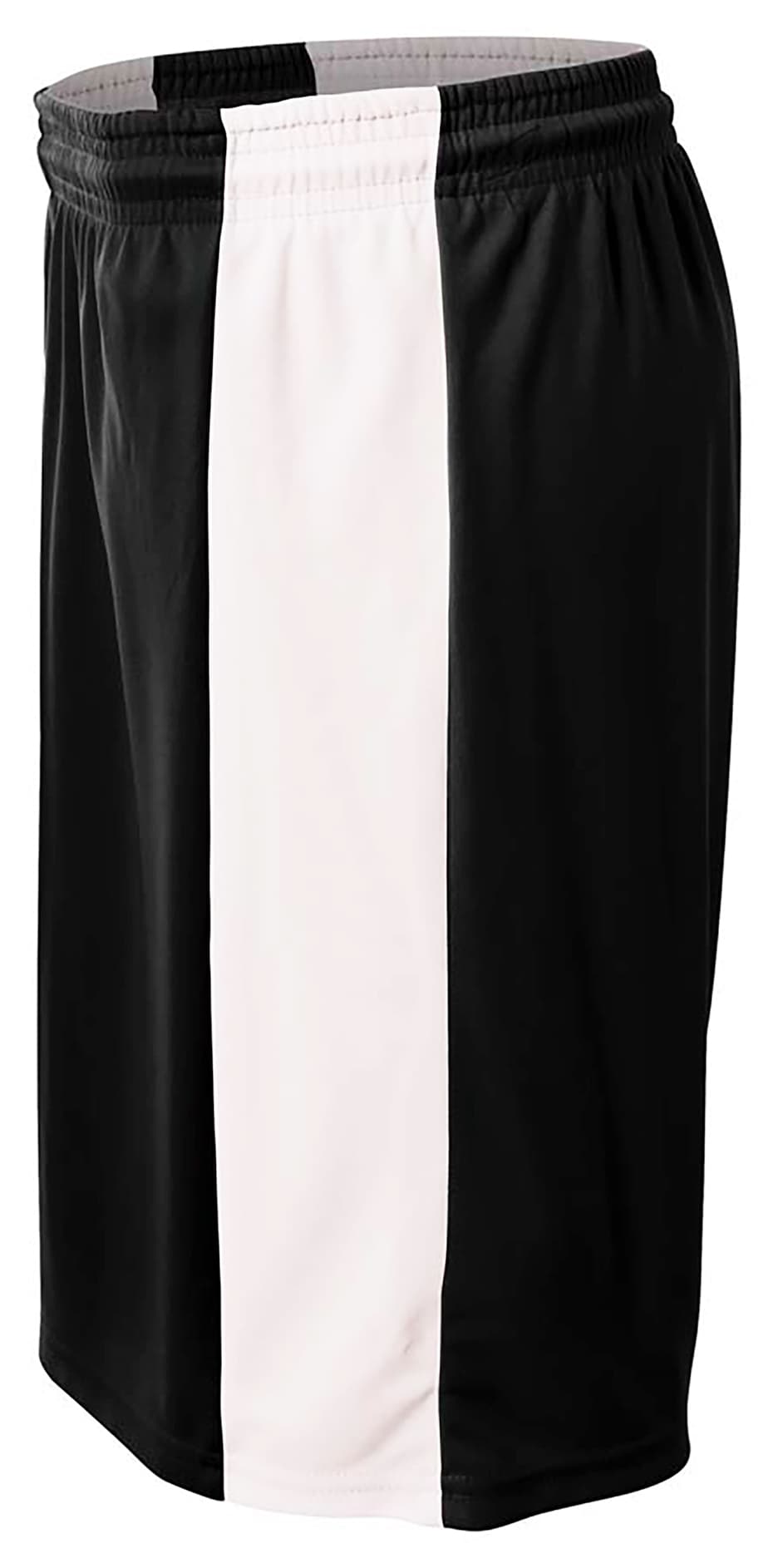 A4 6" Women's Reversible Moisture Managemen - BLACK/WHITE - side