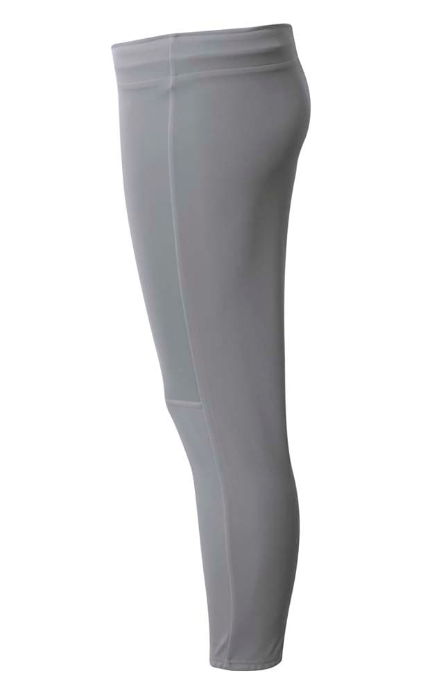 A4 Softball Pant - GREY - side