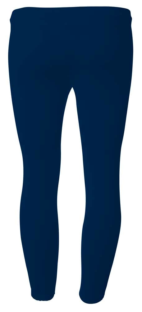 A4 Softball Pant - NAVY - back