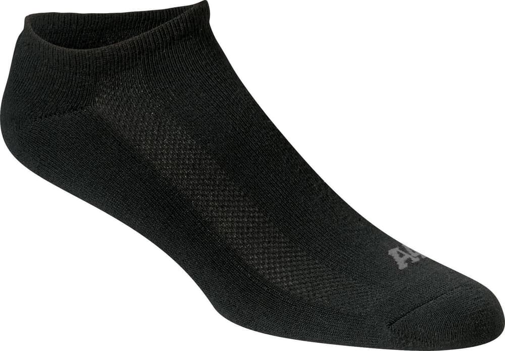 A4 Performance No Show Socks - BLACK - front