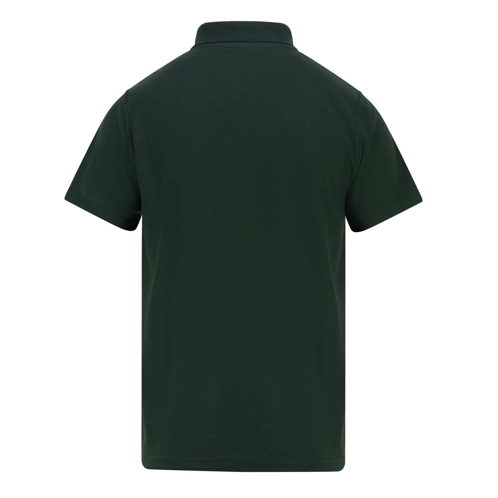 A4 Classic Pique Polo - FOREST GREEN - back