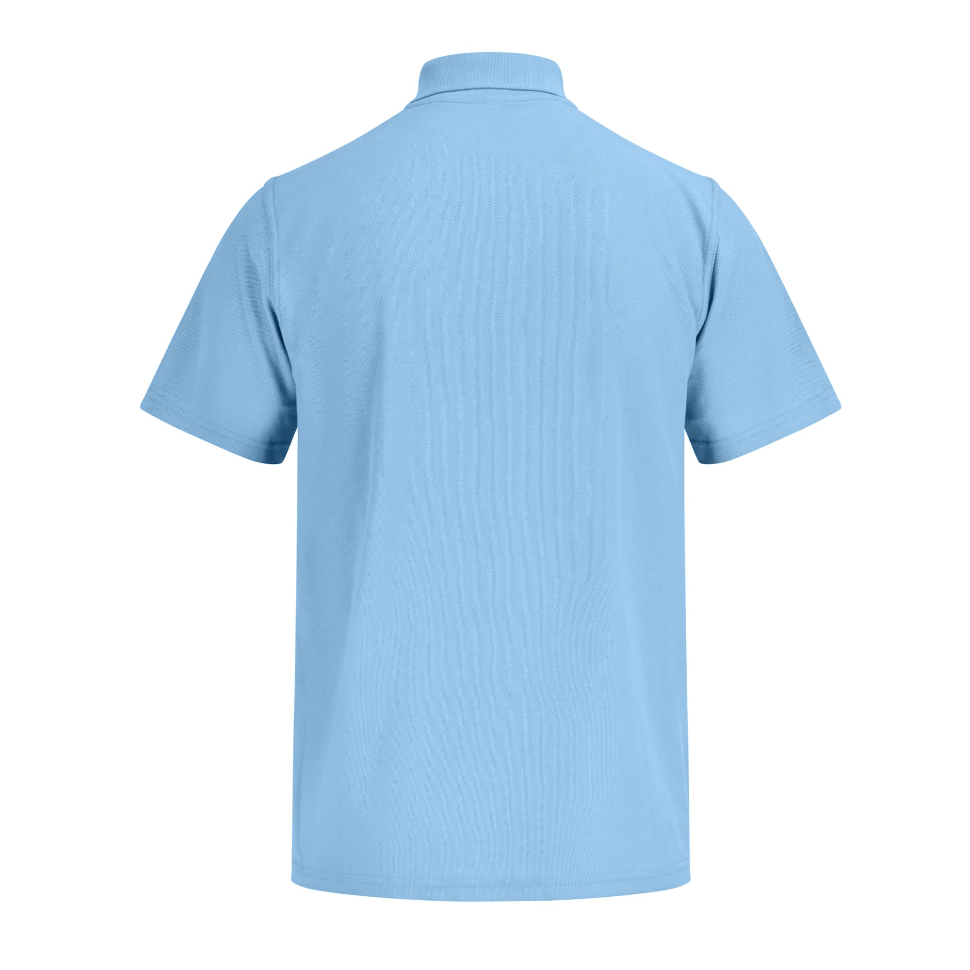 A4 Classic Pique Polo - LIGHT BLUE - back
