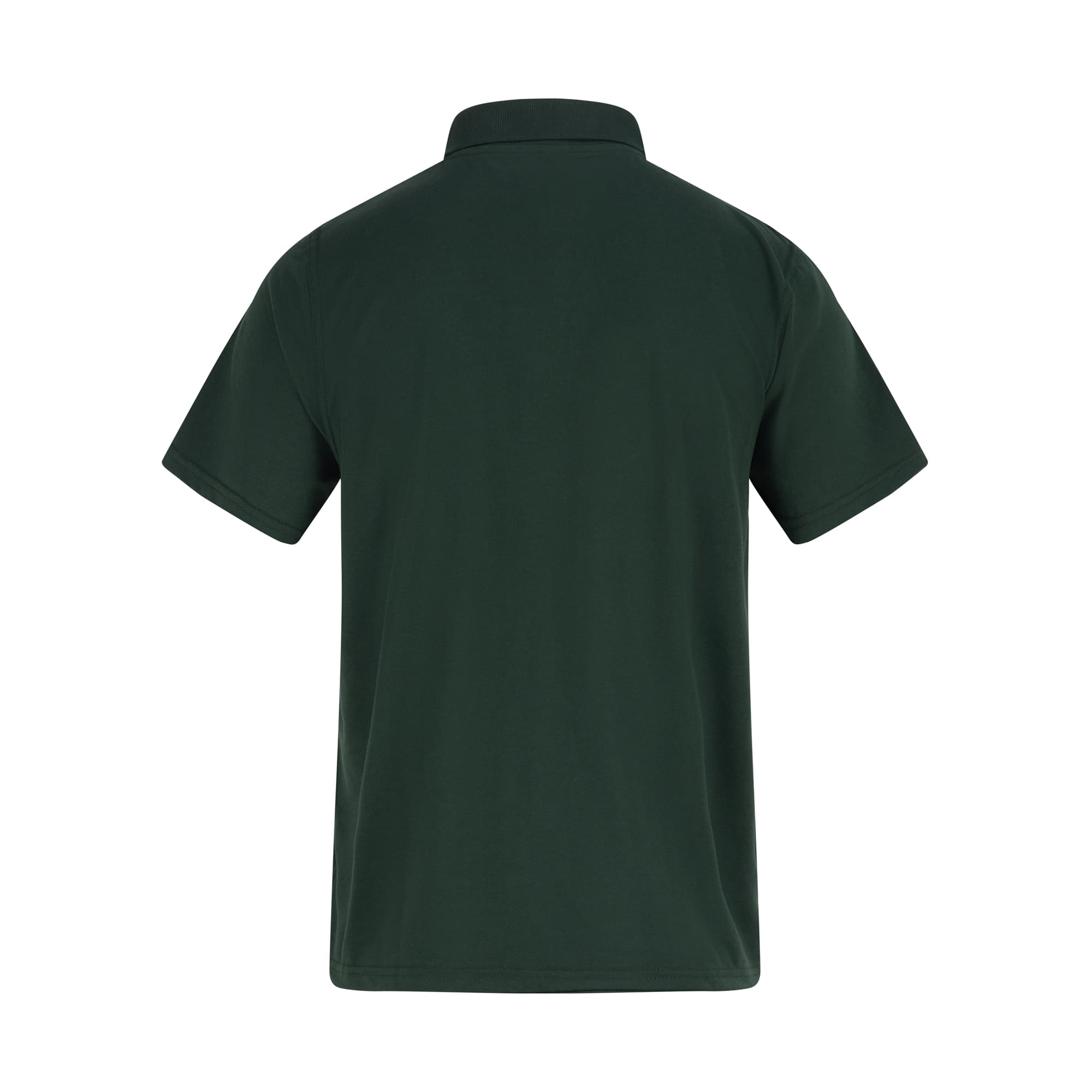 A4 Classic Jersey Polo - FOREST GREEN - back