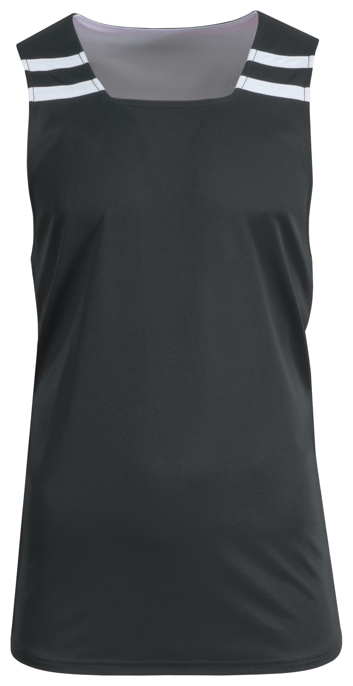 A4 MVP Reversible Basketball Jersey - GRAPHITE/WHITE - front