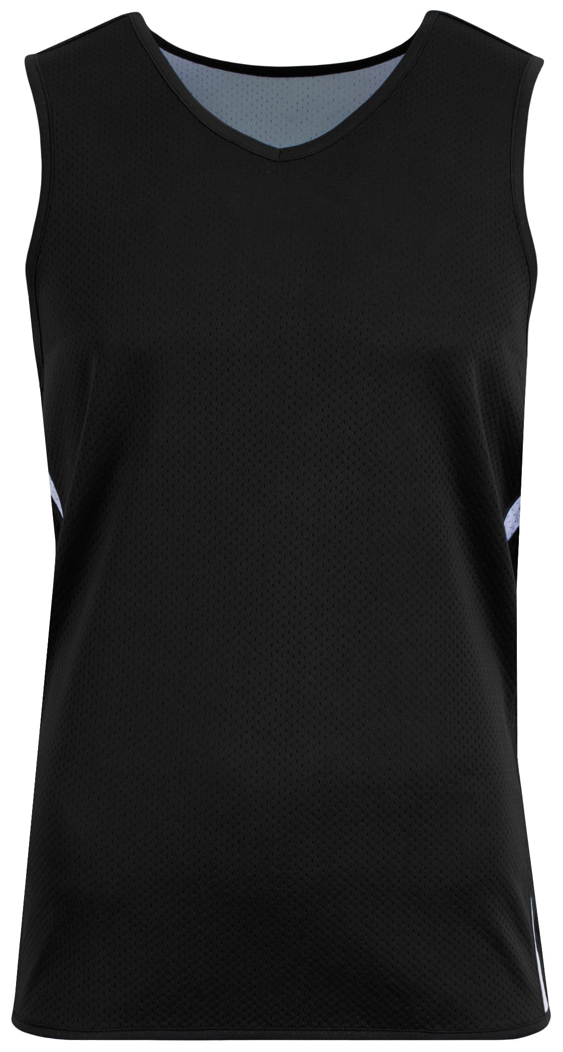 A4 Wave Single-Ply Reversible Jersey - BLACK/WHITE - front