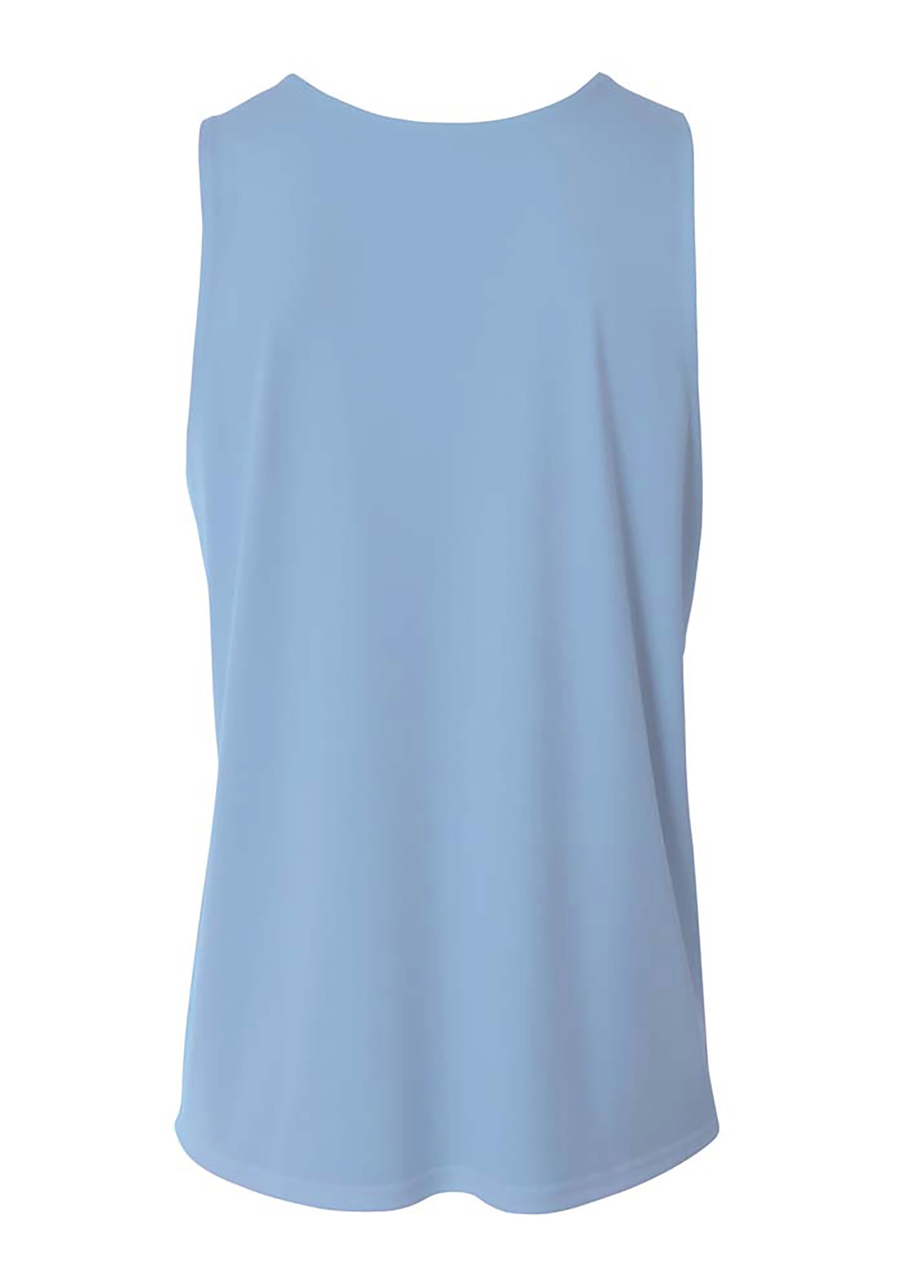 A4 Reversible Jump Jersey - LT BLUE/WHITE - back