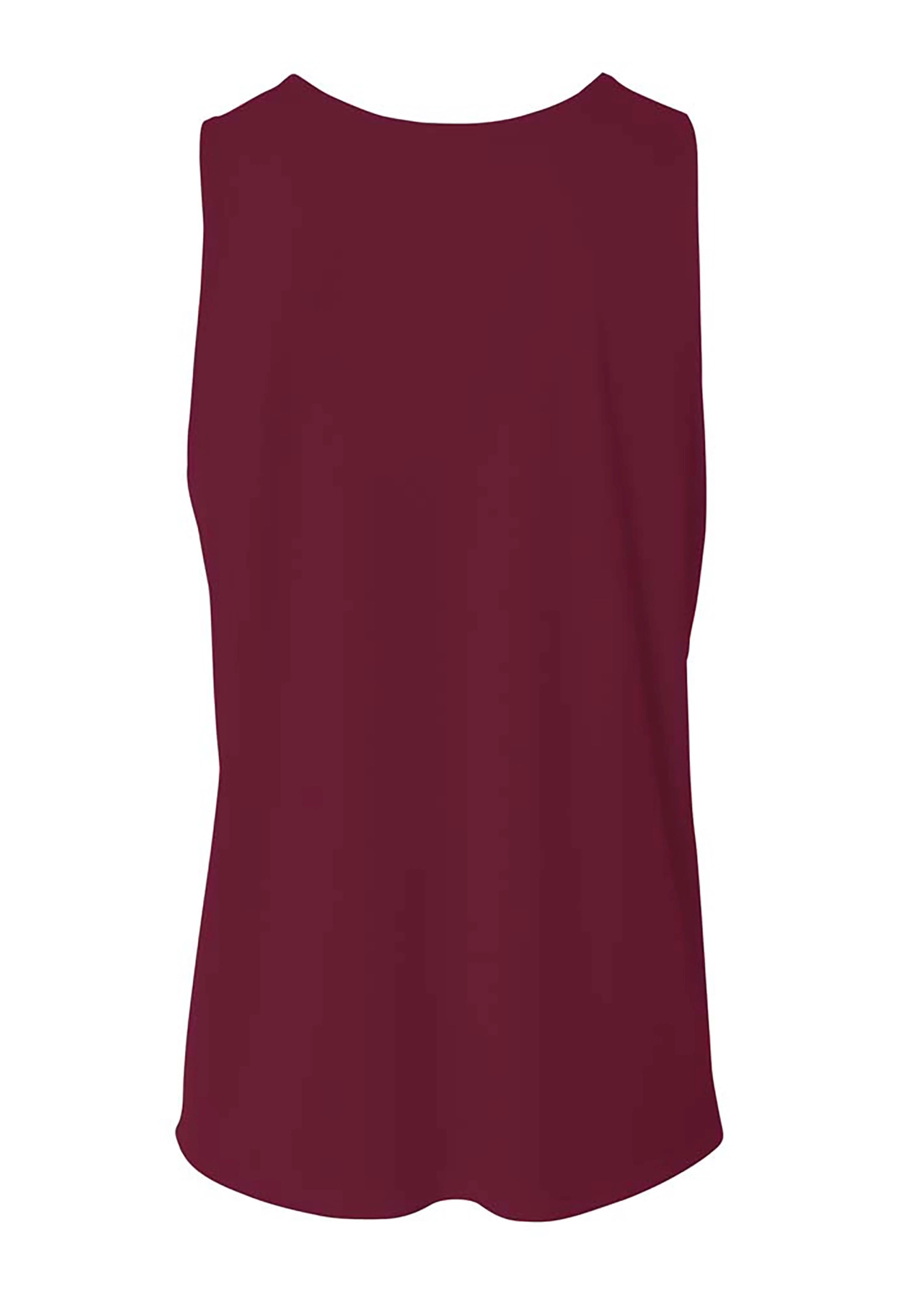 A4 Reversible Jump Jersey - MAROON WHITE - back