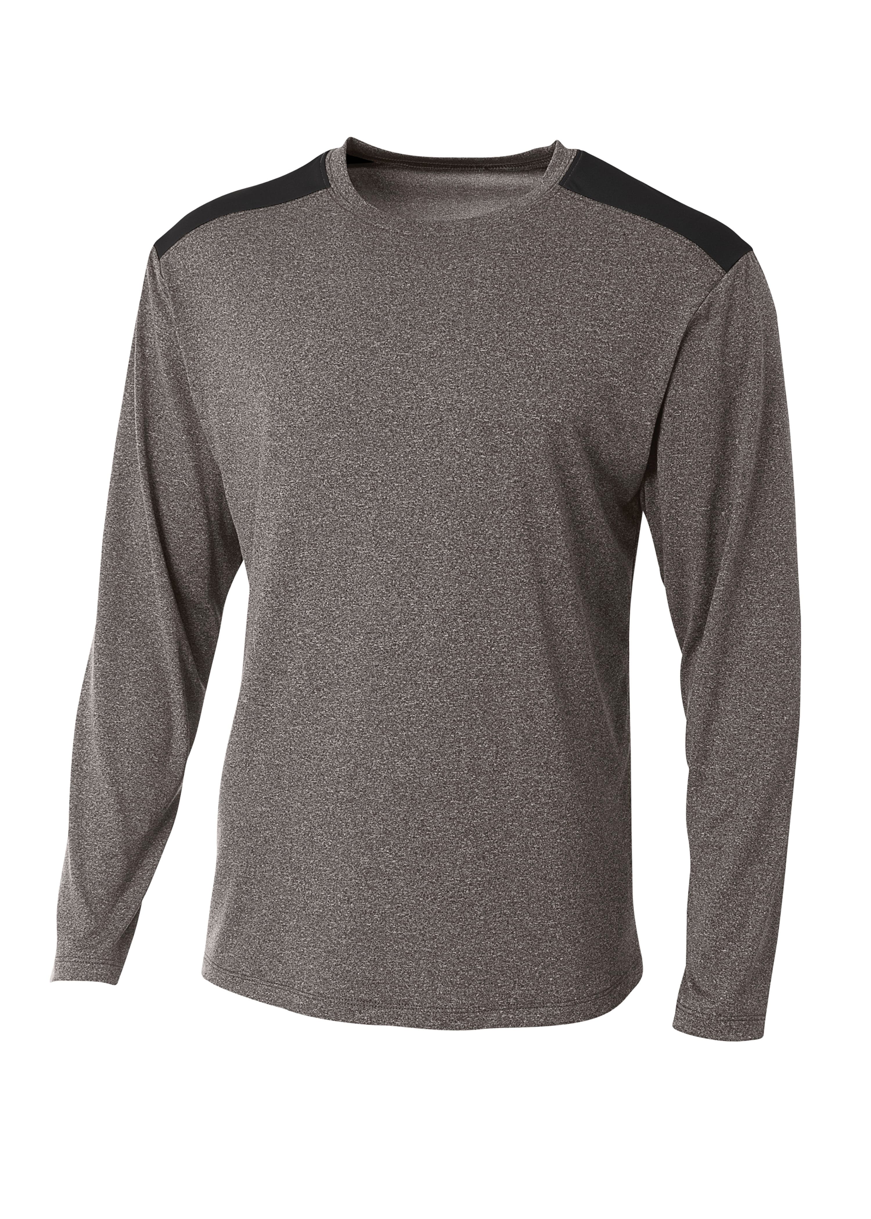A4 Tourney Heather Long Sleeve Tee