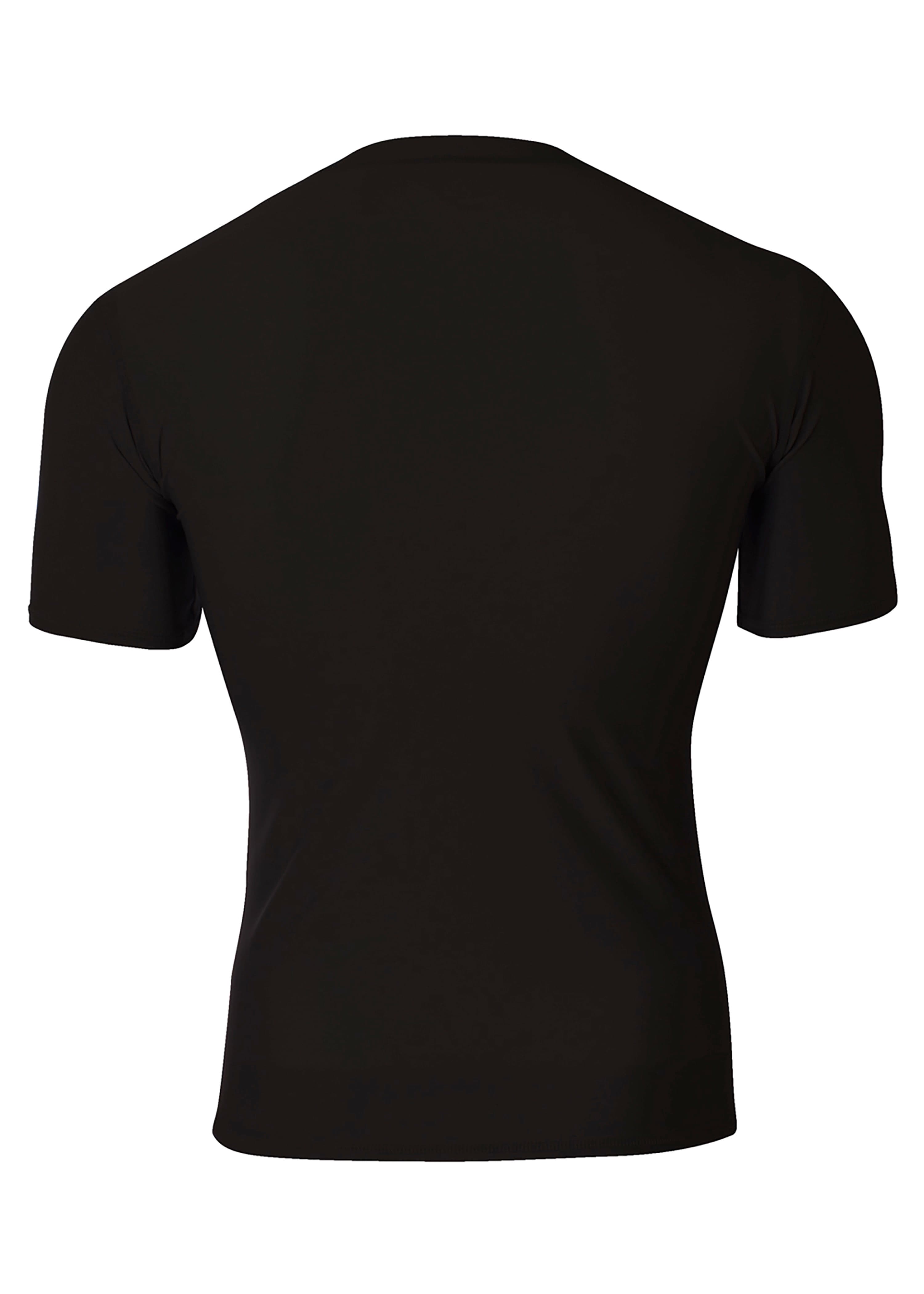 A4 Short Sleeve Compression Crew - BLACK - back